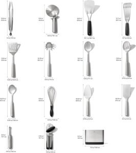The Ultimate Kitchen Upgrade: Is the OXO Steel 15 PC Stainless Steel Utensil Set Worth It?