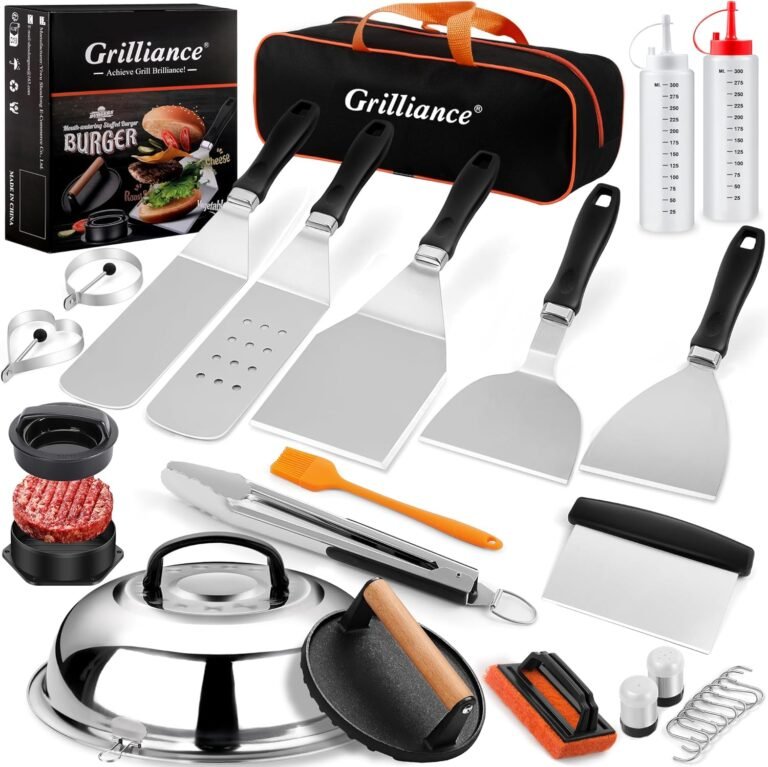 The Ultimate 27pcs Griddle Accessories Kit for Blackstone Review: Master Your Flat Top Grill